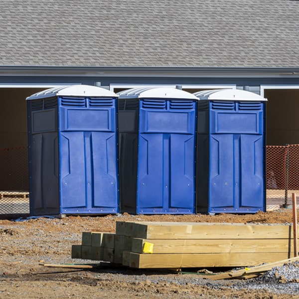 can i customize the exterior of the porta potties with my event logo or branding in Walnut Creek Arizona